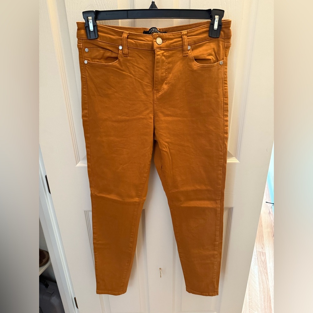 Liverpool Women's Burnt Orange Skinny Jeans